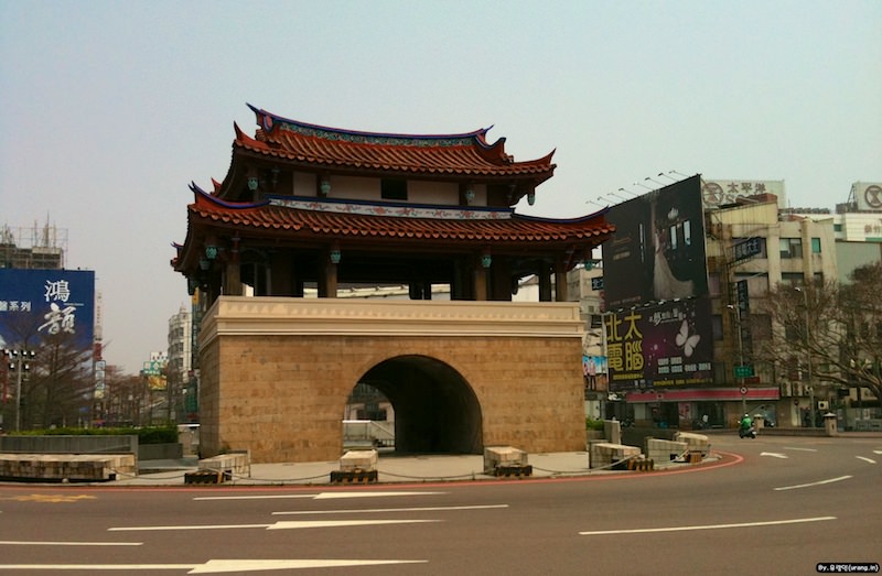 Hsinchu South Gate like a Lego